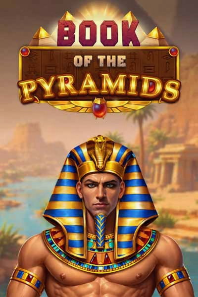 Úvodní obrázek hry Book of the Pyramids, výběr značky Betrepublic