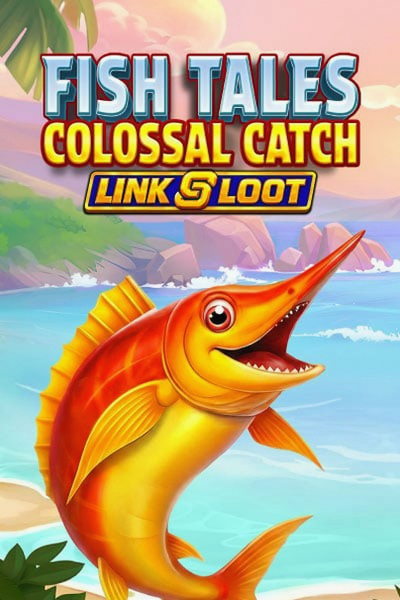 Úvodní obrázek hry Fish Tales Colossal Catch: Link & Loot, výběr značky Betwest