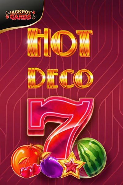Úvodní obrázek hry Hot Deco, výběr značky Betwest