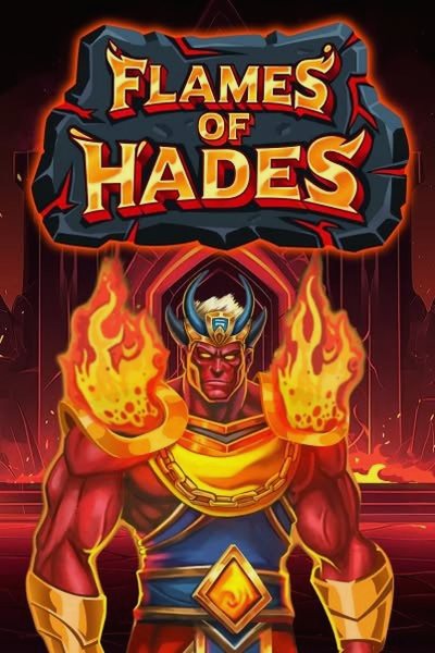 Úvodní obrázek hry Flames of Hades, výběr značky Casinova