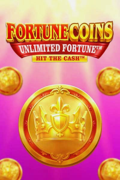 Úvodní obrázek hry Fortune Coins Unlimited Fortune, výběr značky Kingmaker