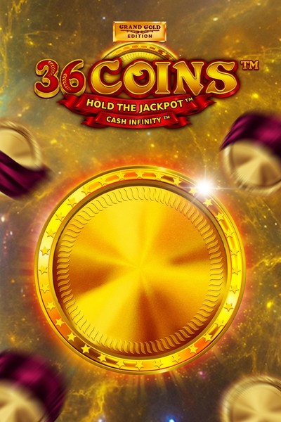 Úvodní obrázek hry 36 Coins Grand Gold Edition, výběr značky Betrepublic