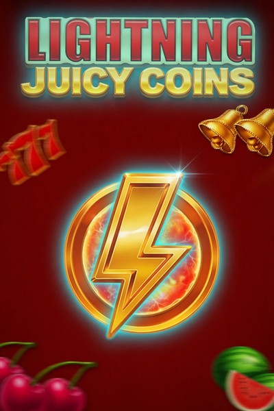 Úvodní obrázek hry Lightning Juicy Coins, výběr značky Casinova