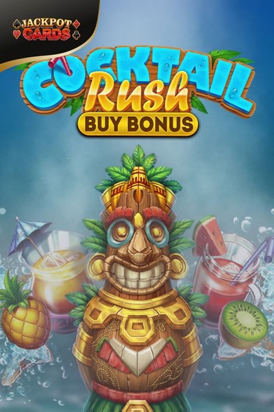 Úvodní obrázek hry Cocktail Rush Buy Bonus, výběr značky Cleobetra