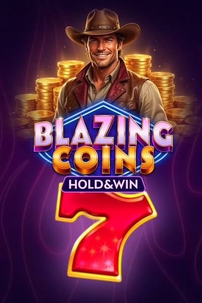 Úvodní obrázek hry Blazing Coins Deluxe Hold and Win, výběr značky Kingmaker